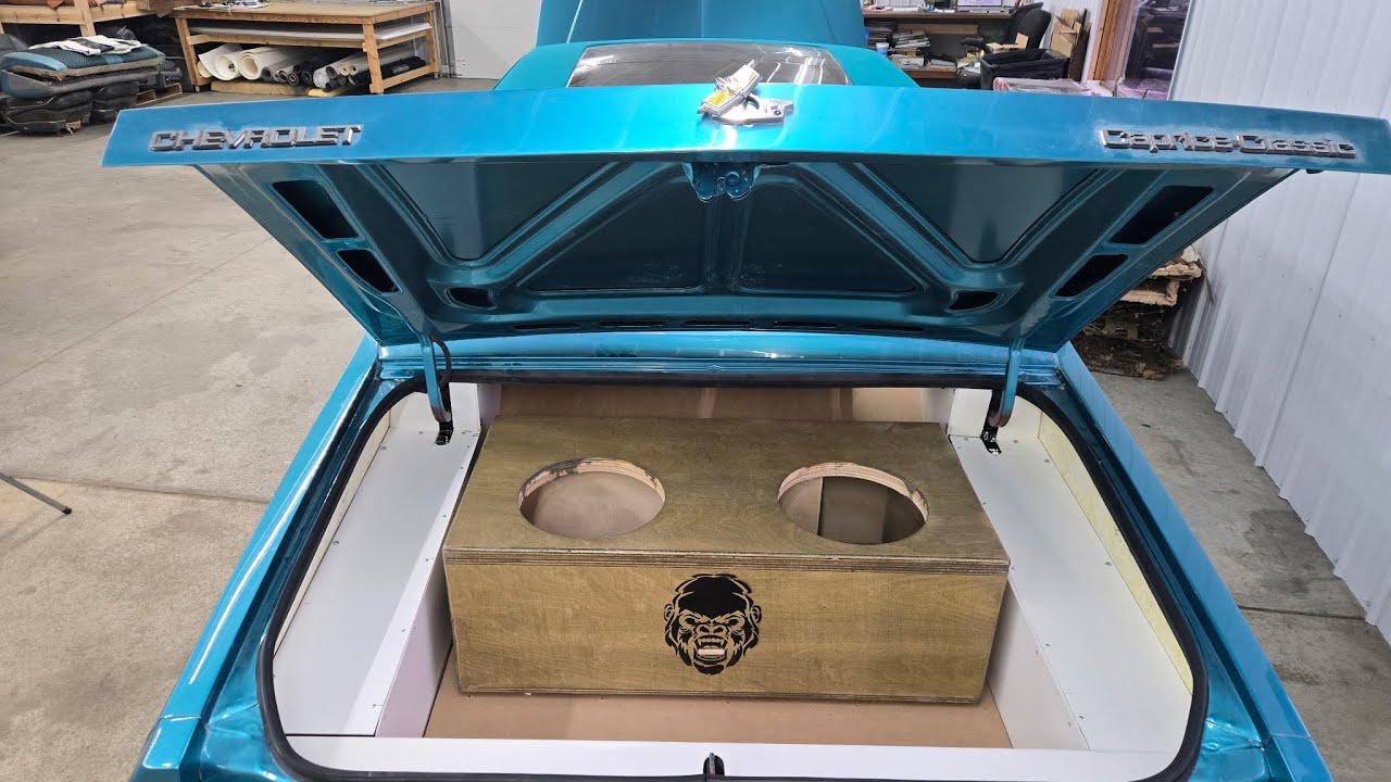 Багажник Chevrolet Box Trunk почти готов!