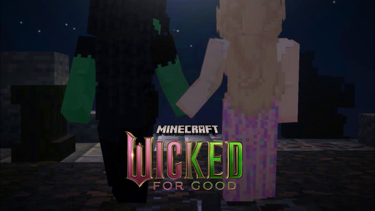 Wicked: For Good - in Minecraft (Music Video) 💚💗🫧