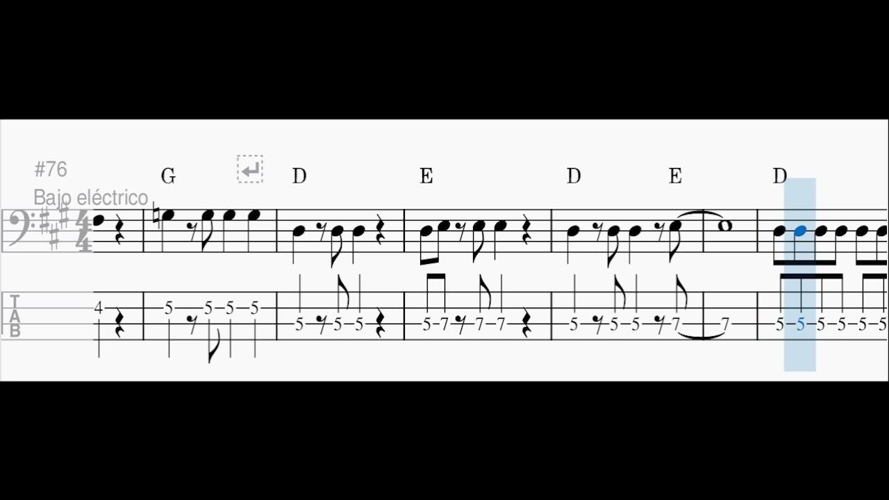 Río - La universidad (Cosa de Locos) (Bass Tab)