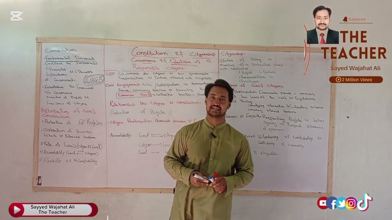 What is Civic and it's relationship with constitution and Citizens?