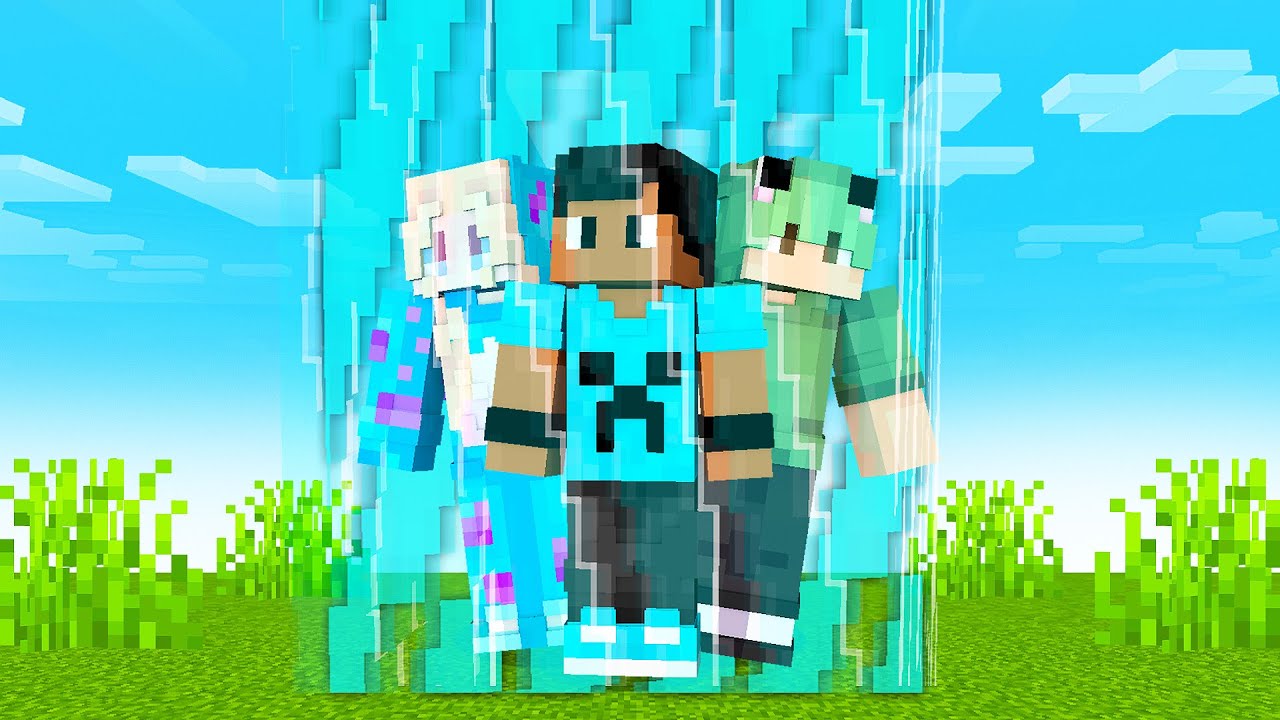 3 Pessoas PRESAS em UMA BARREIRA no Minecraft