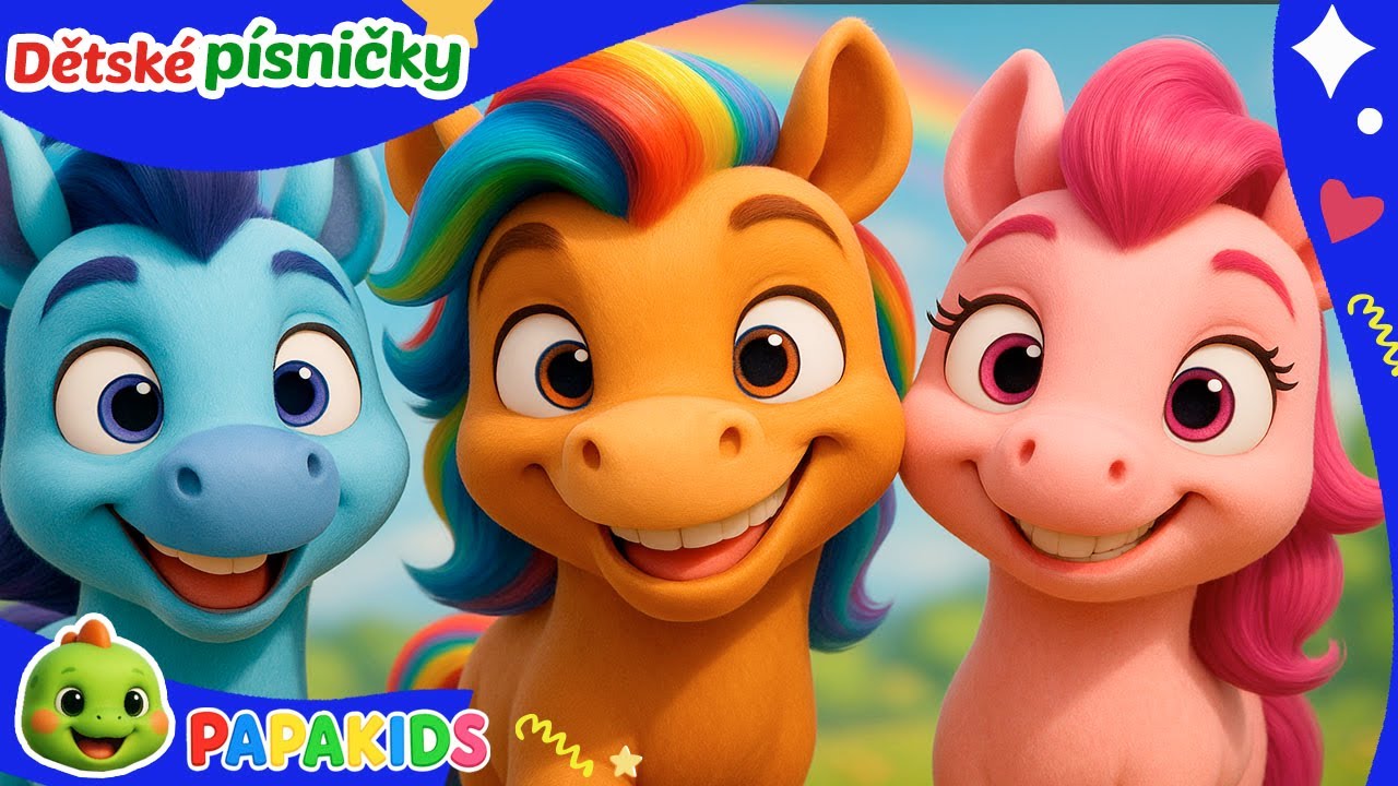 Mal&yacute; Kon&iacute;ček H&iacute;&iacute; H&iacute;&iacute; 🐴 Vesel&aacute; a Snadn&aacute; na Zp&iacute;v&aacute;n&iacute; | P&iacute;snička pro děti