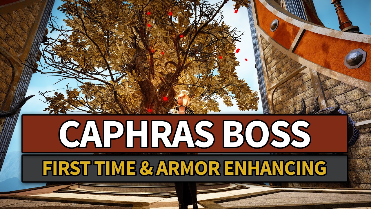 First Time Trying Caphras Boss & Edania Armor Enhancing | Black Desert