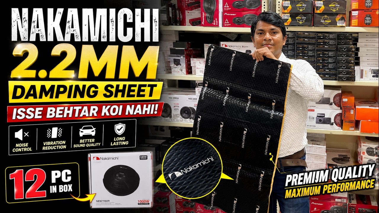 Nakamichi Nakamichi & Nakamichi! 🔥 Full Car Sound Upgrade (Android Stereo + Components)