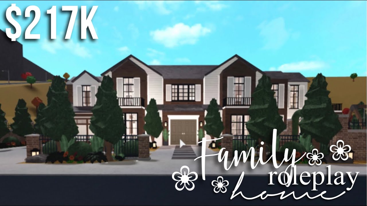 Family Roleplay Home | Roblox Bloxburg | GamingwithV
