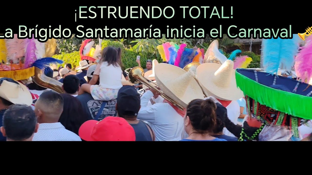 ESTRUENDO TOTAL! La Brígido Santamaría inicia el Carnaval 🎺