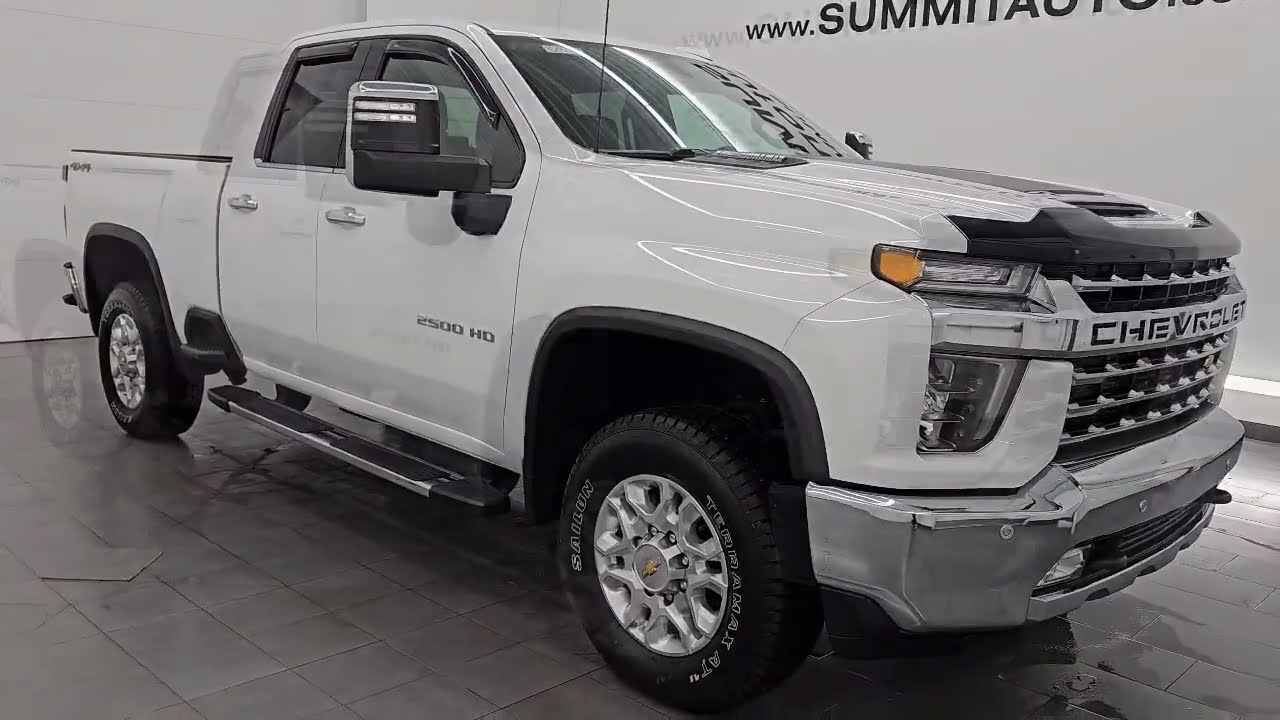 2022 Chevrolet Silverado 2500 LTZ Summit White Used. walk around for sale in Fond Du Lac, Wisconsin,