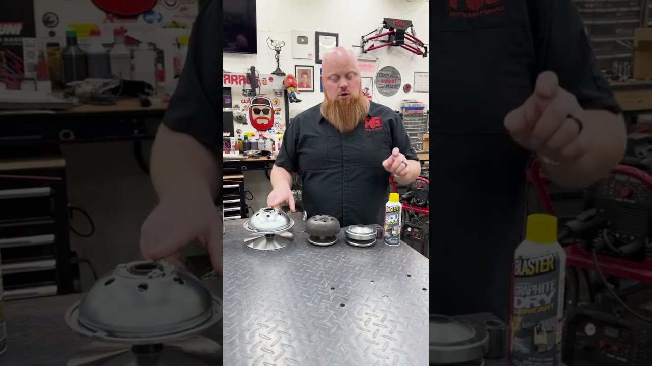 Cvt Maintenance with Blaster Graphite Dry Lube! #gokart #minibike #performance #blaster