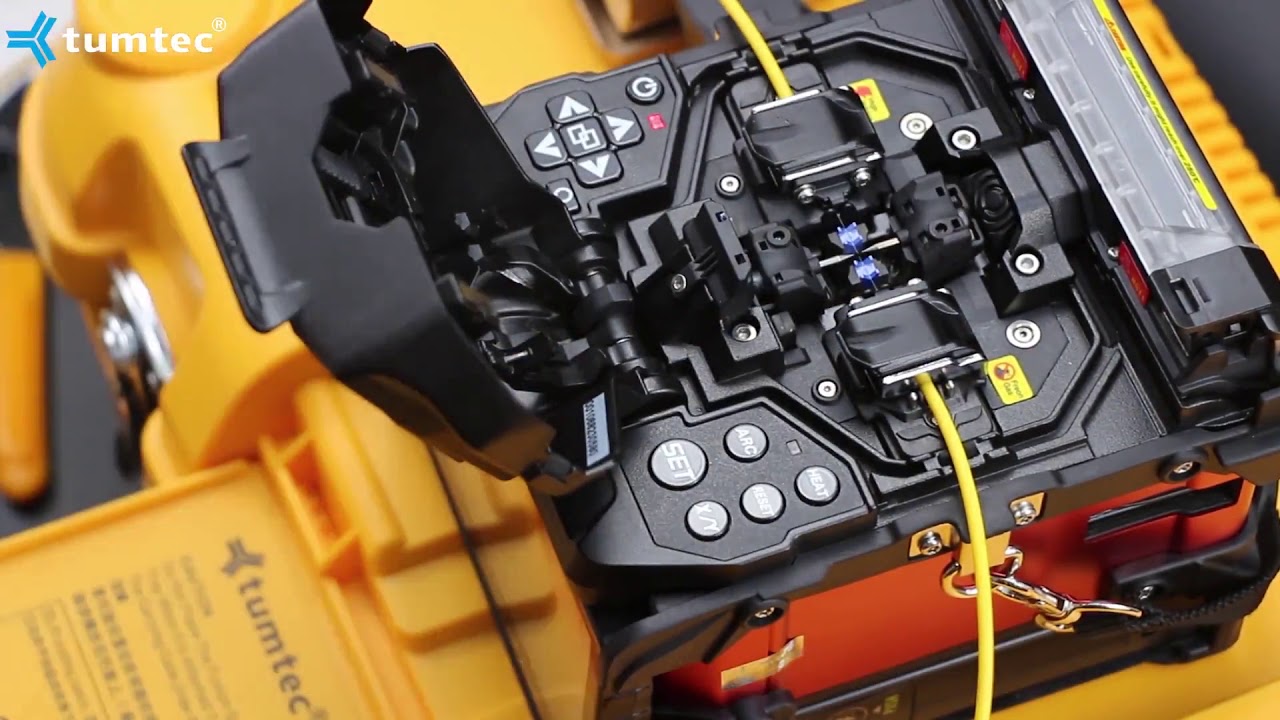 How to splicing use fiber optic splicing machine  (tumtec) ?