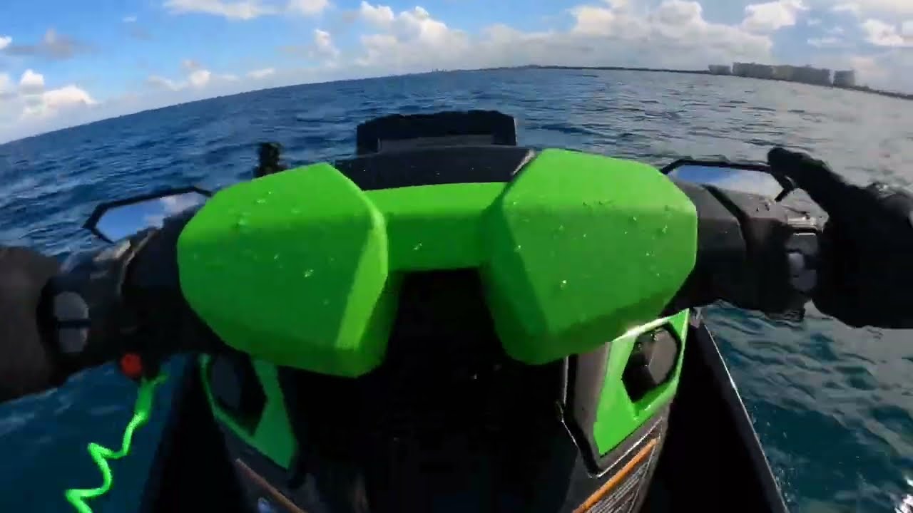Hard Ocean Ride on the Kawasaki Ultra 310 LX-S Supercharged Jet Ski