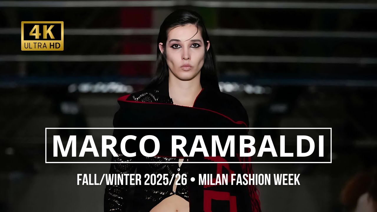 MARCO RAMBALDI Automne/Hiver 2025/26 : Mode, Mémoire & Résilience à la MFW