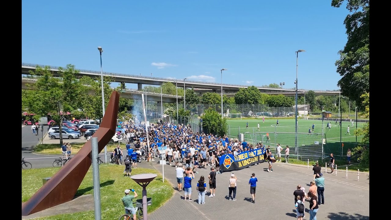 Fanmarsch TuS Koblenz