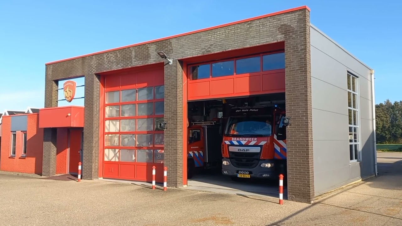 brandweer uitruk nieuwe Pekela Daf #brandweer brandweer oost Groningen