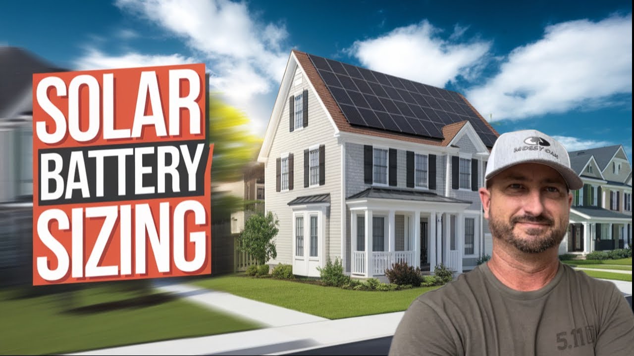 What's the RIGHT Home Solar Battery Size for You?