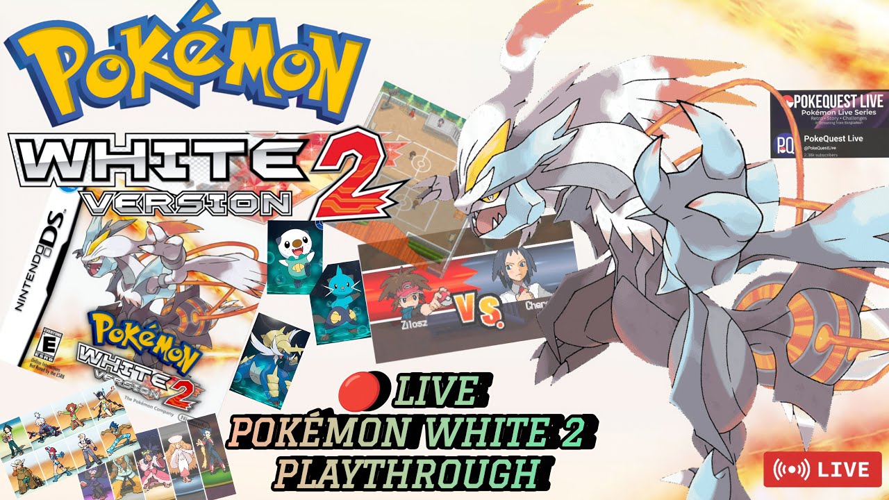 🔴 LIVE: Pokémon White 2 Playthrough | Victory Road Finale & Elite Four Challenge