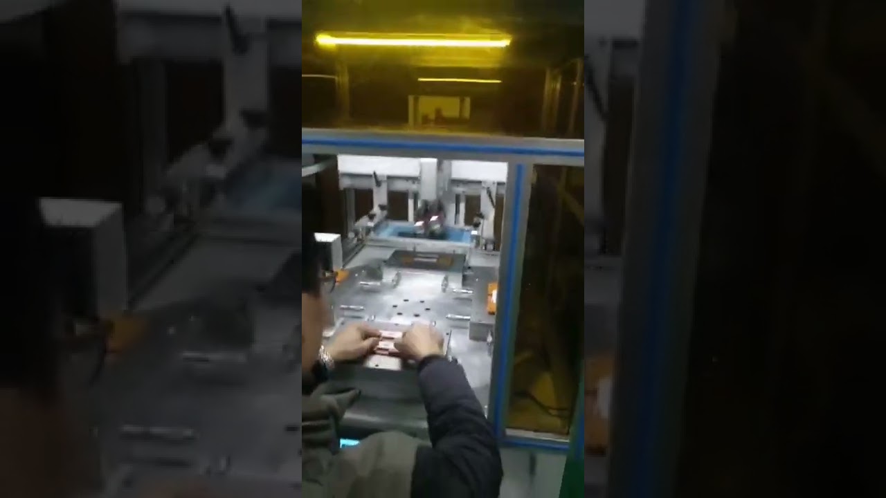 Nucleic acid test strip test paper screen printing machine, automatic screen printing machine