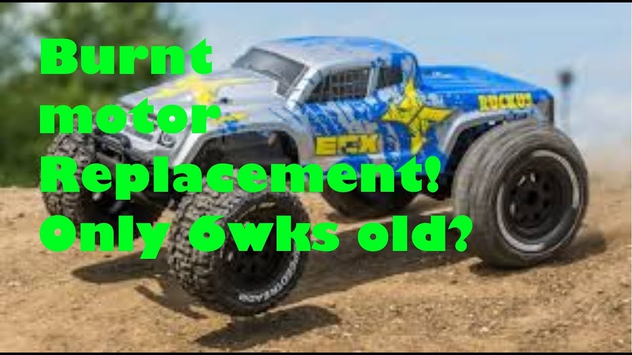 ECX Ruckus 2WD Brushed motor replacement..