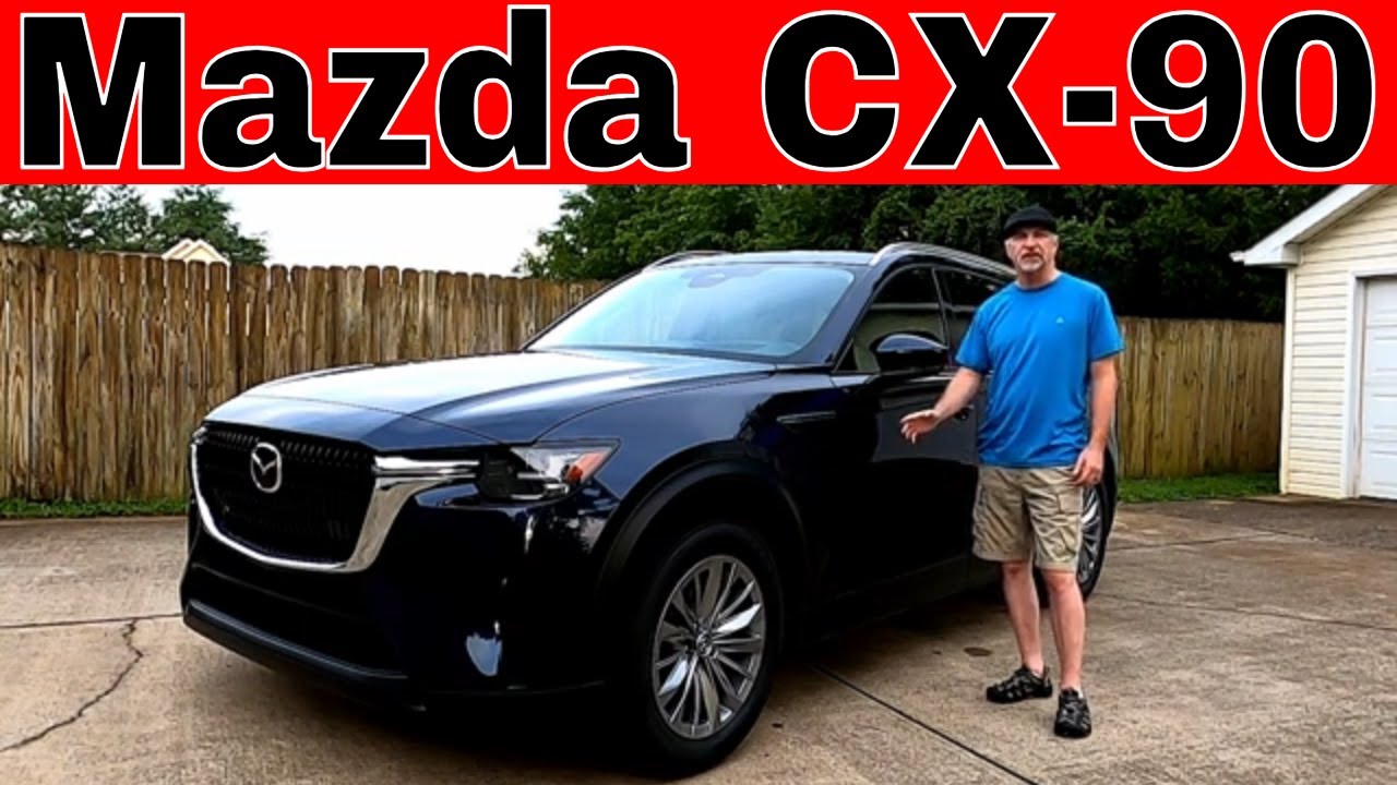 Detailed Review Of The 2024 Mazda CX-90 Preferred Plus 8 Passenger SUV. Best Value 3 Row SUV?