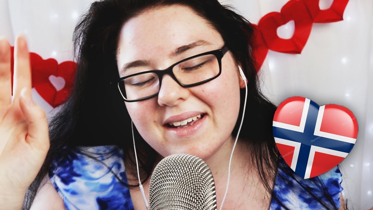 ASMR 17 Mai, HURRA FOR NORGE! | Viskar På Norska | Tapping, Gloves & Hand Sounds