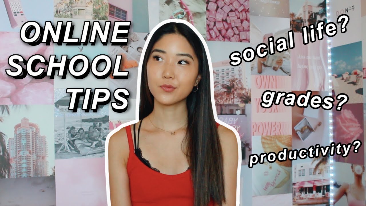 ONLINE COLLEGE TIPS I SOCIAL LIFE, GRADES, PRODUCTIVITY I How to make the most of online school!!
