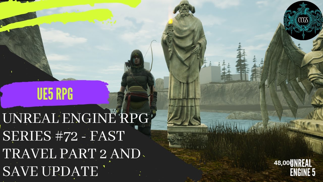 Unreal Engine Tutorial RPG Series #72 - Fast Travel From Anywhere And Update Save System