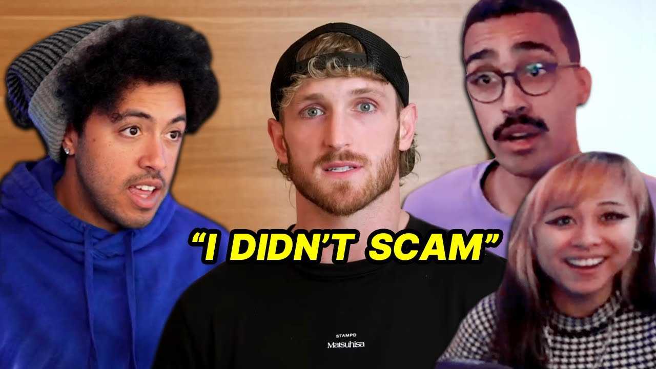 Logan Paul Calls Out Coffeezilla's Scam Allegations (ft. Jordan Adika & bbsmols) | Jarvis Reacts