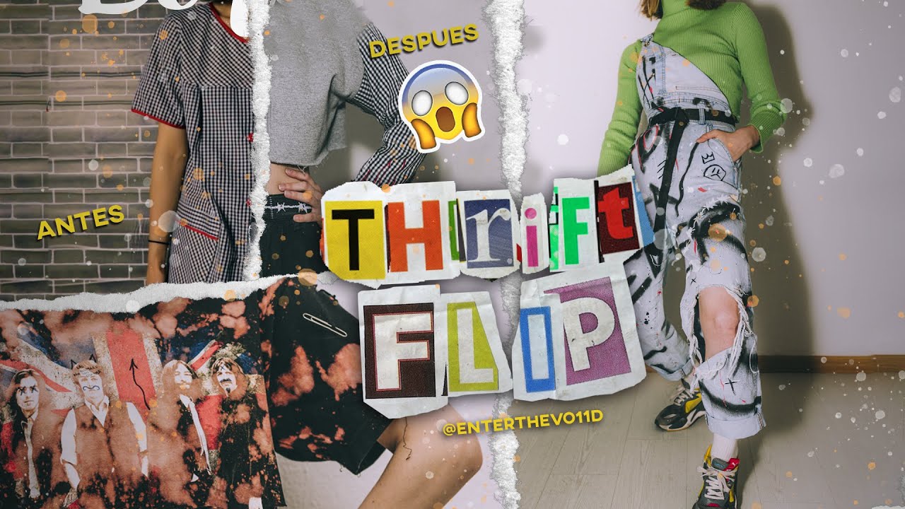 RENOVANDO MI ROPA VIEJA *thrift flip* 🔥 // @EnterTheVO11D