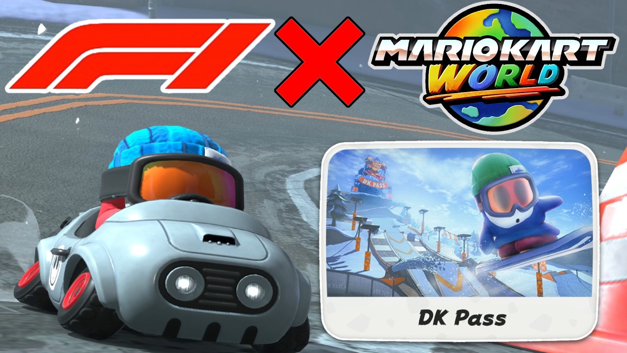Formula 1 Meets Mario Kart World (DK Pass Edition)