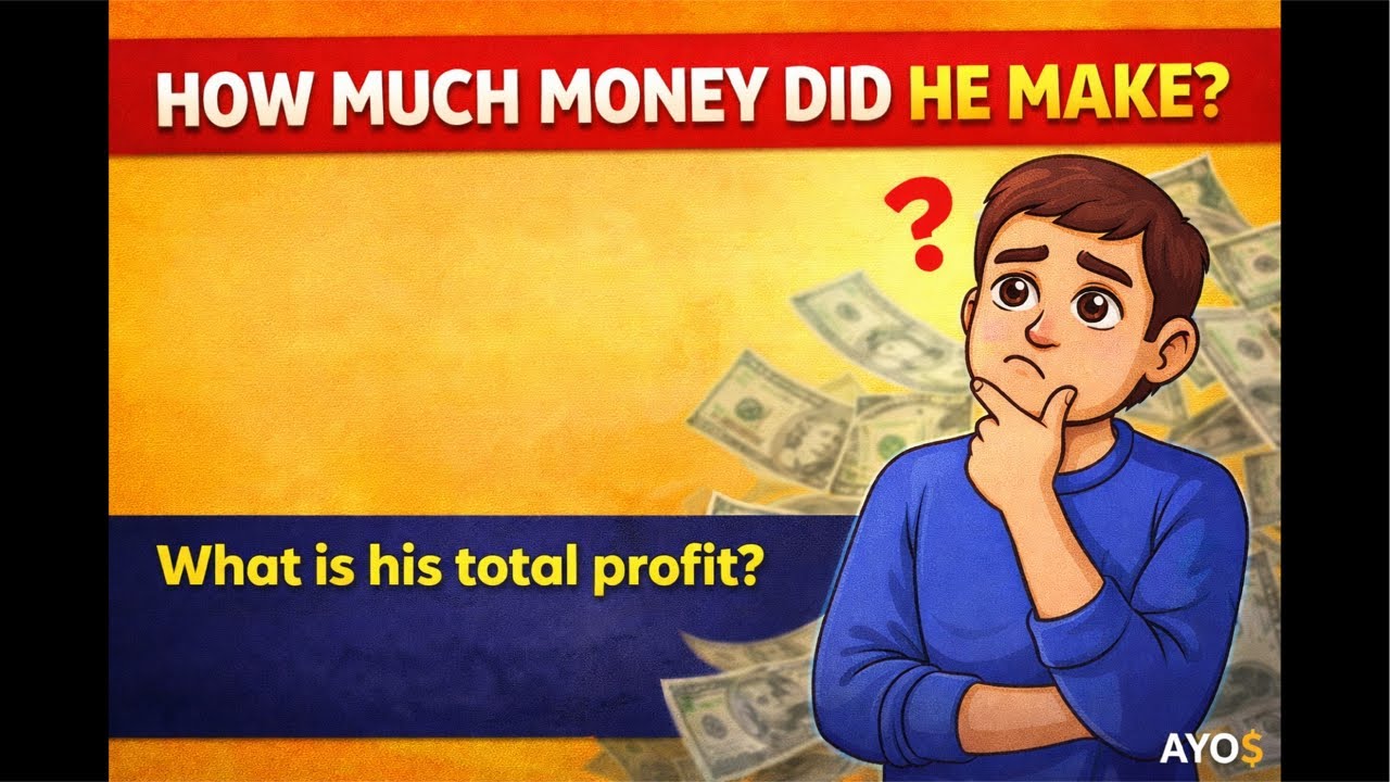 How Much Did He Make?, Quick Profit Riddl