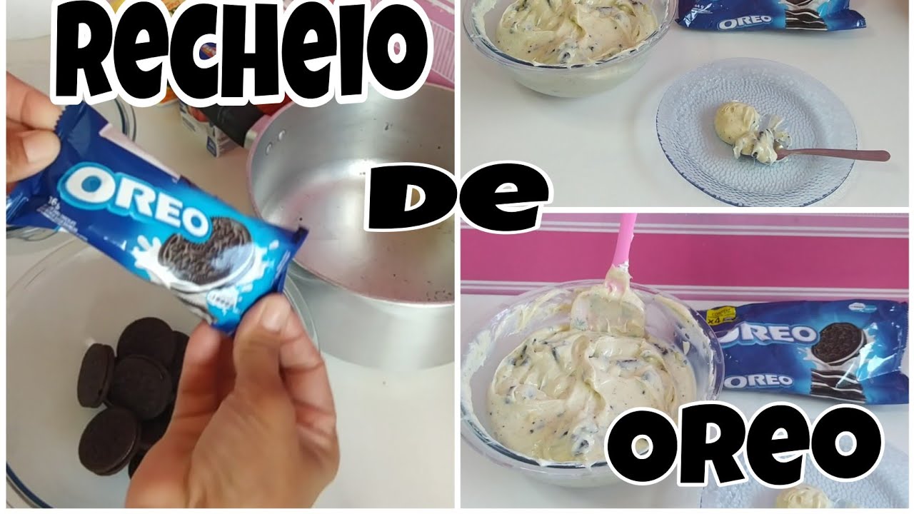 O melhor recheio de Oreo,que já comi!!!
