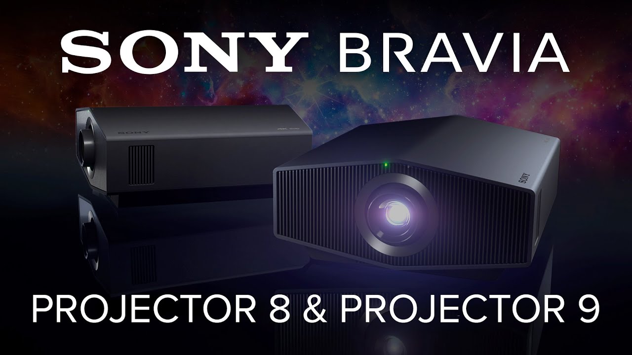 Проектор Sony BRAVIA 8 и проектор 9: более яркое и качественное изображение! + новые функции! 📽️