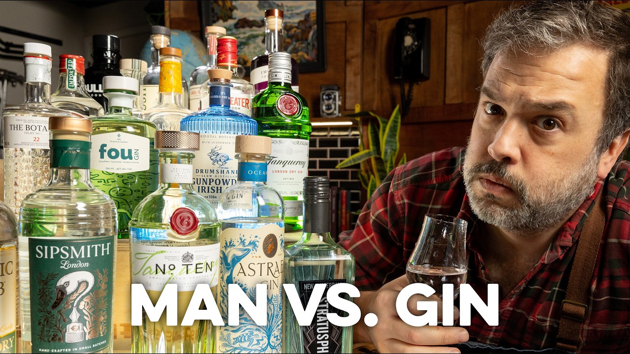 Man vs. Gin: The Ultimate 22-Bottle Ranking