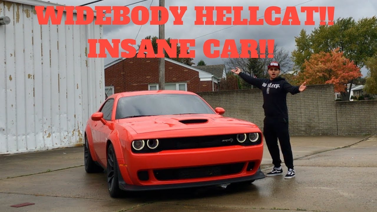 2018 Dodge Challenger SRT Hellcat WideBody Review & Test Drive!!