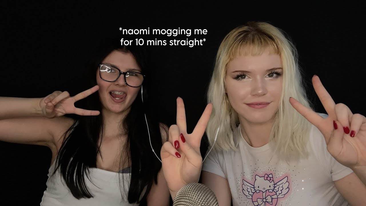 My Friend Tries ASMR (sooo tingly)