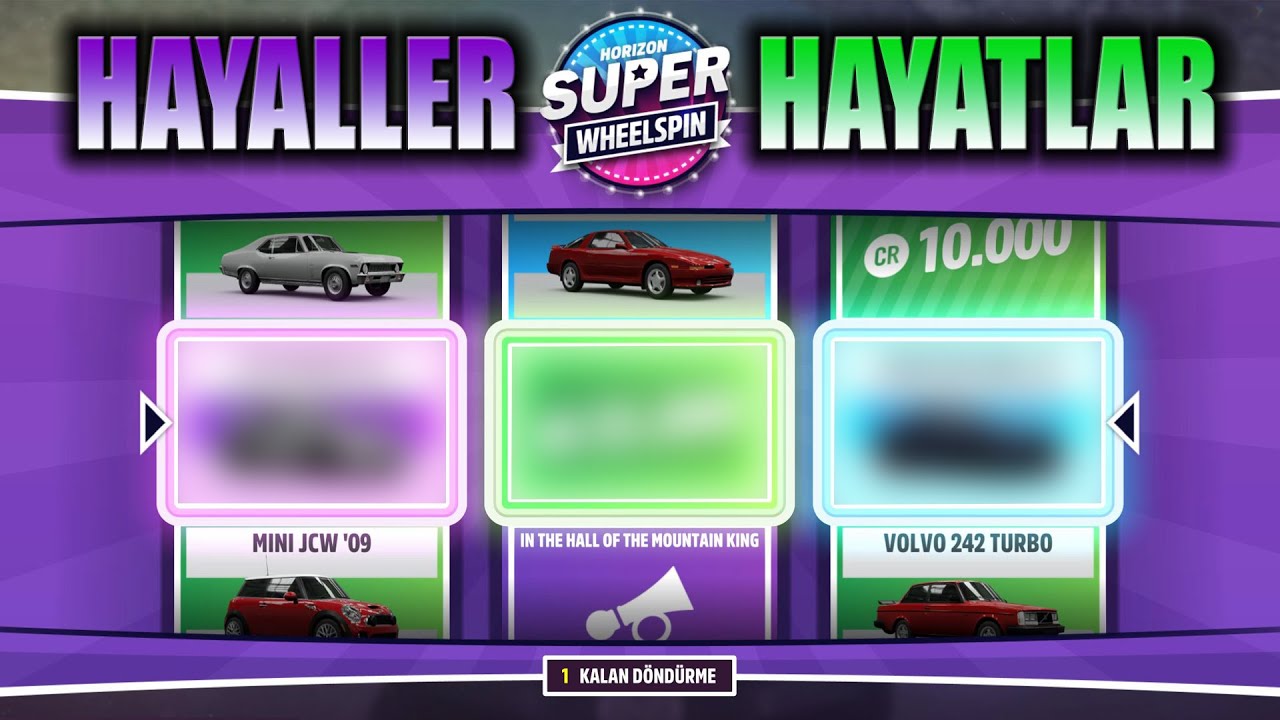 41 Tane Süper Şans Çarkı ile Geri Döndüm | Forza Horizon 5