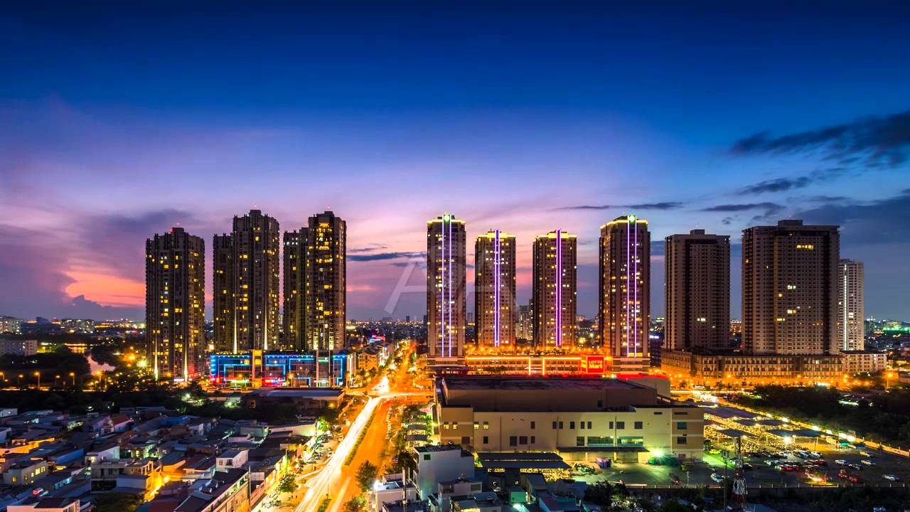 Sunrise City Time-lapse (HG-SunriseCity-01)