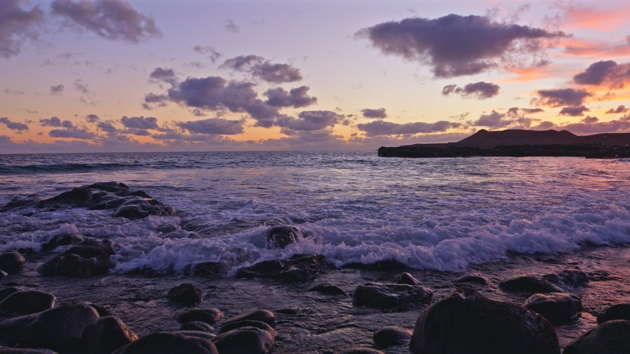 Sitting by the Bay, Watching the Waves Roll in | Calm & Mindfulness After Sunset