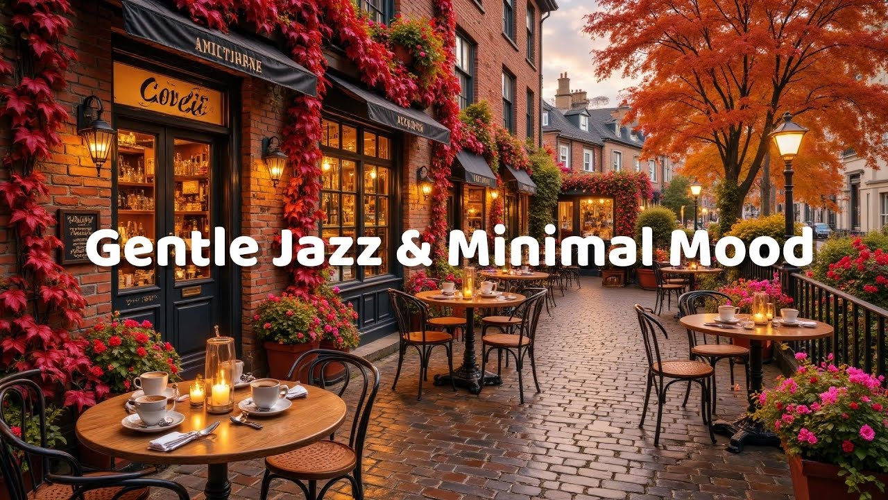 Peaceful Coffee Time ❄️ Gentle Jazz & Minimal Mood