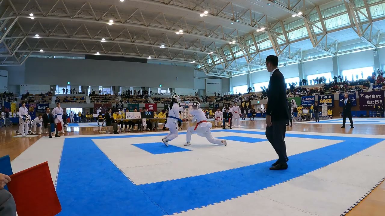 済美 おかやま山陽 第39回桃太郎杯全国高等学校空手道錬成大会 女子団体組手一年生大会