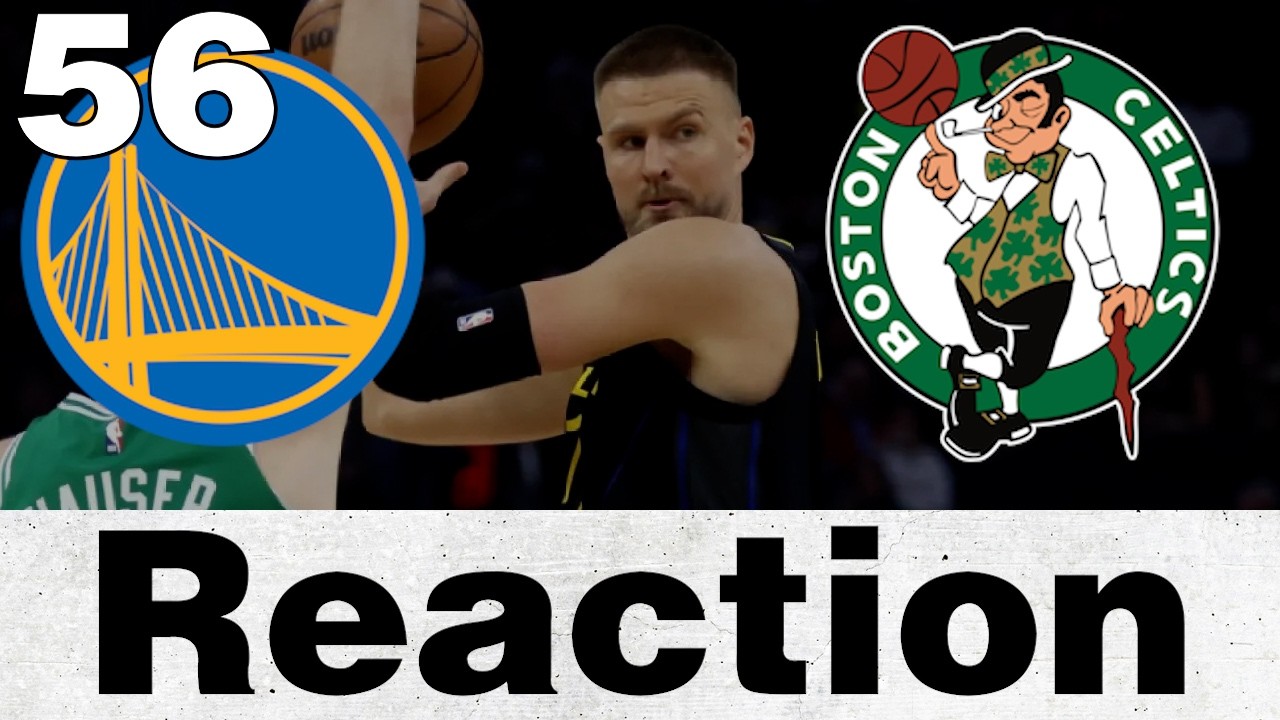 Reaction - NBA 25-26常規賽 勇士vs凱爾特人 (G56) - KP勇士首秀 撲防回防比我印象慢 隊友跑跑體系不小心卡到KP