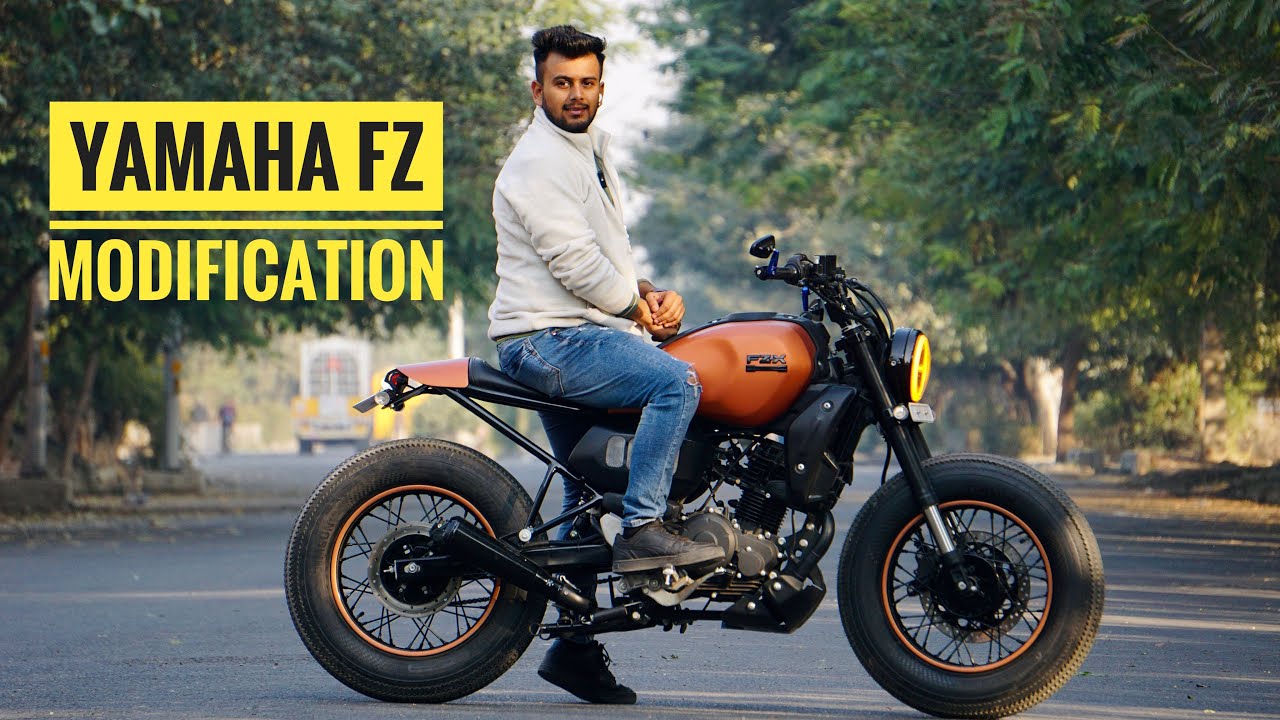 Budget modification on YAMAHA FZx | Bike Modification | Vampvideo |