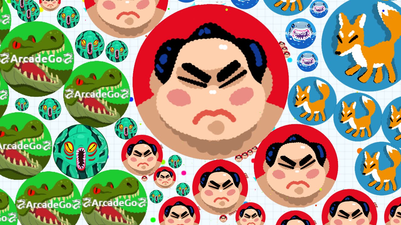 Agar.io Destroying Teams in Servers Agario Live Stream