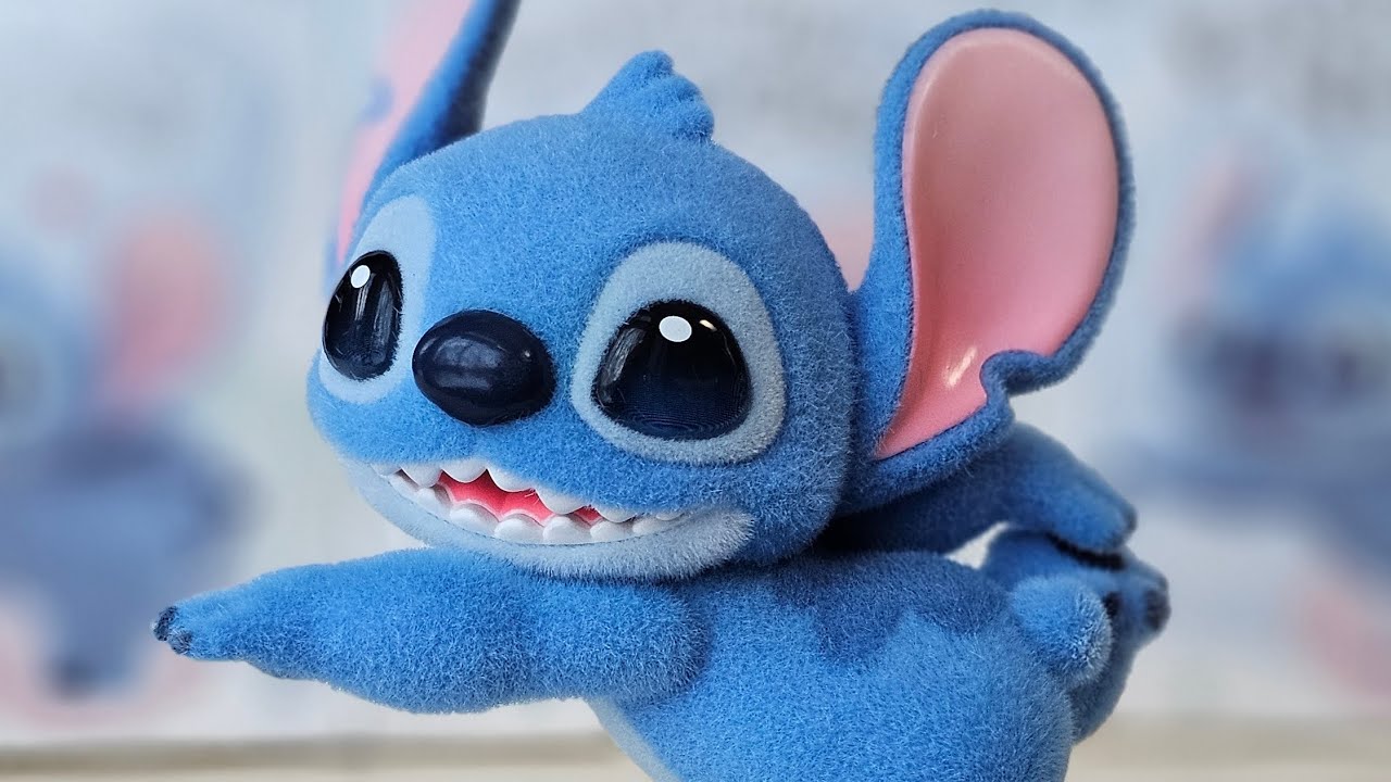 💙 Stitch: Energy Yoga blind box case unboxing!