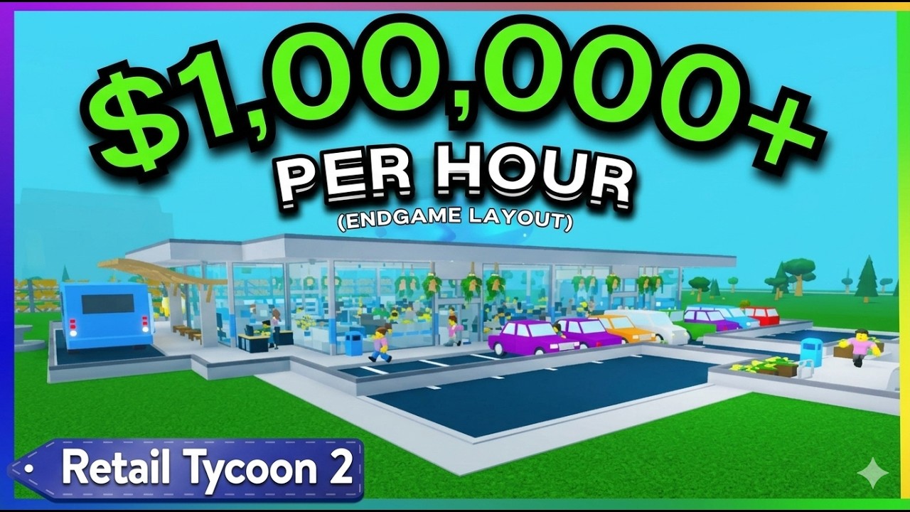 DARI WARUNG KECIL JADI MALL MEGAH! | Retail Tycoon 2 Sultan Gameplay | $1M+/HOUR | ROBLOX
