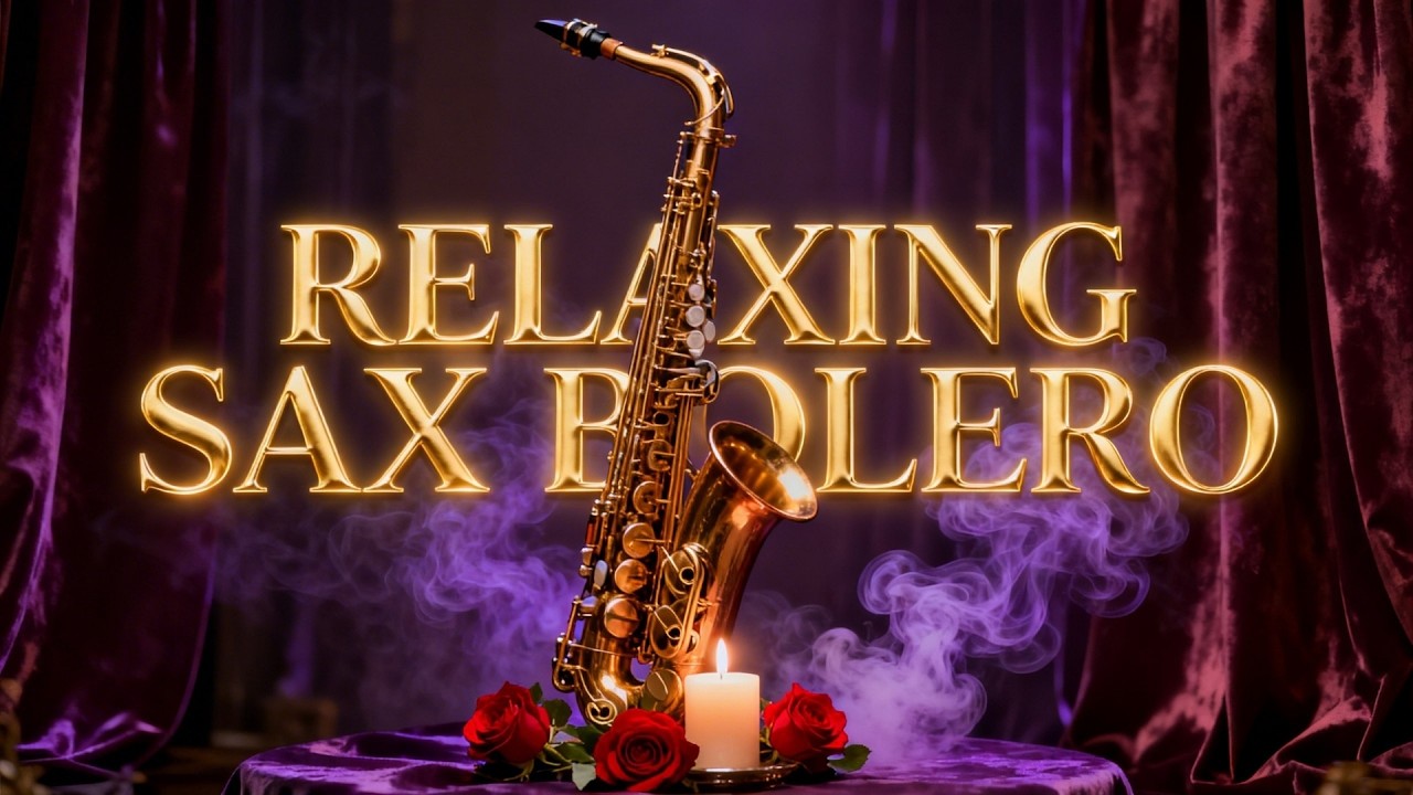 Relaxing Sax Bolero | Saxofón Latino para Tranquilidad Total