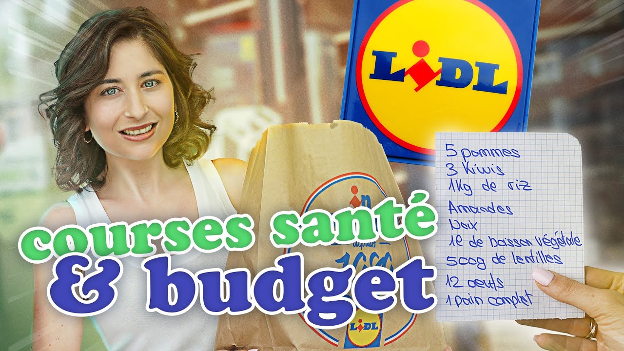 COURSES LIDL ​✅​ les MEILLEURS PRODUITS ​✅​ (tour complet santé et buget)