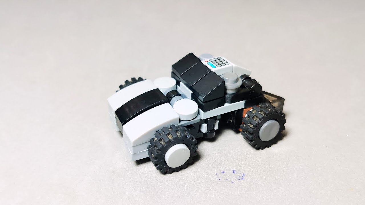 Mini Lego robot Transformers racing car #56
