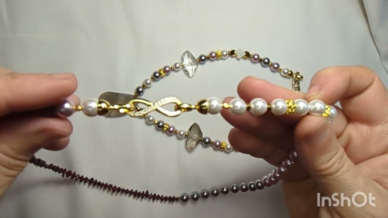 Переделка жемчужных бусин#украшение до и после#diy#
