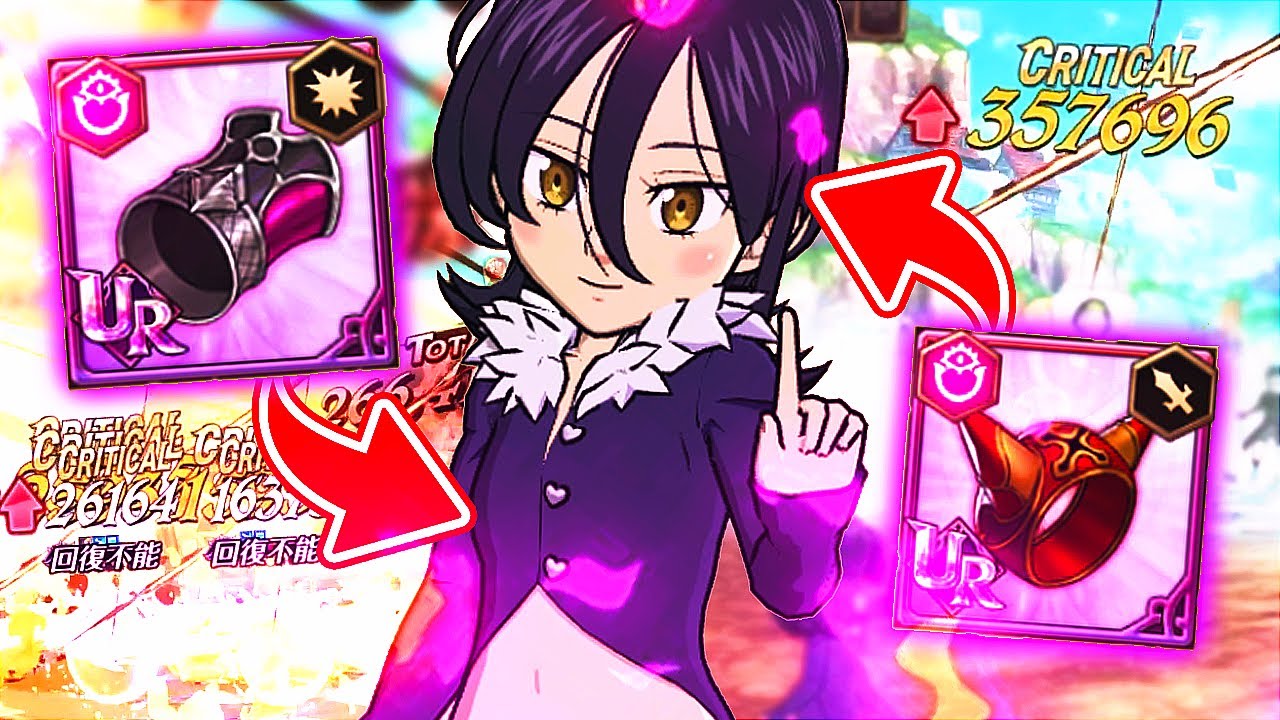 CRIT DAMAGE UR GEAR FESTIVAL MERLIN IS THE GODDESS OF PVP?! | Seven Deadly Sins: Grand Cross