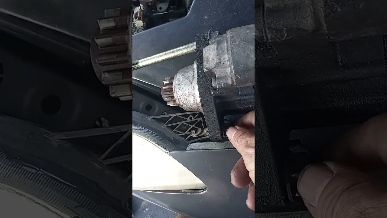 2007-2012 Altima starter tips how getting in and remove it.